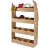 Van Lining Carpet Super Stretch + Glue & Citroen Berlingo Rack Bundle, 11m2 Dark Grey Anthracite, Van Racking, Vans, Motor Homes, Cars, Shelving Unit with 4 Shelves, 12mm Plywood, 4 Tier Racking Unit