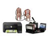 PixMax Sublimation Mug Heat Press Machine Bundle, Printer, 5oz 7oz 11oz 12oz 17 oz Elements