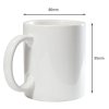 Blank Sublimation Mugs 36 Pack White Ceramic Polymer Coated 11oz Large AAA Grade Cup With Handle & Presentation Gift Boxes & Heat Tape Roll 22m Long x 0.5cm Wide Tea Coffee Microwave Dishwasher Safe
