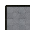 Vented Modular Interlocking Flooring Tiles & Edges 120 x Grey Single Garage Heavy Duty Floor Mat Showroom Workshop Outdoor Polypropylene Anti Slip Weather Resistant Drainage Channels 3.2m x 6m 19.2m2