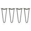 4 x Hairpin Legs / Hair Pin Legs Set SkiSki Legs Furniture Desk Bench Chair Table 12