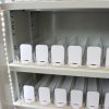 Cigarette Tobacco Display Cabinet, Cigarette Shelf Storage Gantry With Sliding Doors