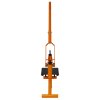 330mm Block Splitter Paving Cutter Concrete Landscaping Stone Brick Masonry Tool Cutting Machine Adjustable Cutting Height 10-200mm 2 Wheels Removable 112cm Handle Top & Bottom 4 Edge Rotatable Blades