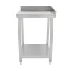 Cocktail Bar Station Ice Well & Modular Corner Unit Stainless Steel Workstation Sink Mixer Tap Speed Rail Removable Dividers Bin Void Splashback Adjustable Feet 2 Connector Brackets & Cocktail Shaker