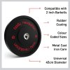 Olympic Bumper Plates Black 10kg Pair