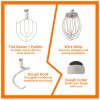 KuKoo Commercial 10 Litre Planetary Food Mixer, Bakery Equipment For Dough, Cake & Bread Making