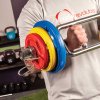 Olympic Tri-Grip Rubber Weight Plates Colour 20kg Pair