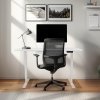 Electric Standing Desk 120 x 60cm White Height Adjustable Ergonomic Sit Stand Computer Workstation Built In Drawer USB A & C Charging Cable Holes & Tray Bag Hook Office Table Timer Memory Smart Panel