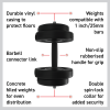 Vinyl Dumbbell Set 10kg
