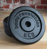 Cast Iron Weight Plates 5kg PAIR