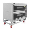 KuKoo Commercial Baking & Pizza Oven, Large Twin Deck Stone Base, Electric Single / Three Phase