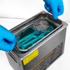 Digital Ultrasonic Cleaner 6L Professional Commercial Stainless Steel Ultra Sonic Bath Cleaning Tank Machine 1-30 Minute Timer 0-80C Heater 300W 240V 40kHZ Jewellery Metal Parts FREE Wire Mesh Basket