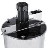 Electric Honey Extractor Separator 4 Frames Stainless Steel Barrel Beehives Honeycomb Spinner Machine With Stand Beekeeping Extractor Equipment | 140W 220V