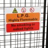 Gas Bottle Collapsible Cylinder Bottle Storage Security Galvanised Powder Coated Steel Mesh Cage 1000mm