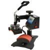 Cap Heat Press Digital Transfer Machine Sublimation Adjustable Pressure Temperature 93 - 220C Timer 0-999 Seconds Swing Arm Rubber Feet Teflon Surface DIY Professional Charity Business