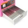 KuKoo Cotton Candy Floss Maker & Dome, Retro Pink, Stainless Steel, 51cm x 83cm x 51cm