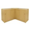 Selene LED Shop Counter Set CM60 & 2 x C900 - Maple
