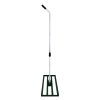 Lawn Leveller & Rotary Spreader Gritter Fertiliser Garden Levelling Rake Lute 100 x 32cm Green Removable Extendable Handle 1.15 - 1.9m Easy Grip 25kg Capacity Salt Grit Sand Seed Rain Cover & Gloves