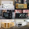 Europa LED Shop Counter Set B1500, C1500, TB60 & LM60 - White