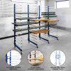Combi Spray Drying Rack Trolley x 4 & 3 x 2 Way Connector Joining Kit Paint Shop Dry Storage 4 Heavy Duty 360 Degree Castors Mobile 15 Layers Per Rack 25kg Per Layer 375kg Capacity Adjustable Width