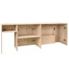 Camper Van Kitchen Pod LHD Conversion Unit Flat Pack Motorhome Campervan Furniture Foldaway Table Built In Storage Cupboards Fridge Space Towel Holder 15mm Birch Plywood SWB VW T5 & T6 Transporters