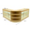Apollo LED Shop Counter Set LM60 & 2 x K1500 - Maple
