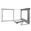 KuKoo Right Hand Corner Kitchen Pull Out Baskets, 90-100cm Cabinet 4 Metal Slide Out Storage Drawers