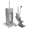Sausage Stuffer And Clipper Set Vertical Machine - 7L Meat Stuffing Maker Kit With 5 Size Professional Filling Nozzles Steel Clipping Sealing Butchers Commercial FREE 2000 U-Shape Clips