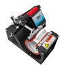 Mug Heat Press 11oz Digital Transfer Machine Sublimation Adjustable Pressure Temperature 93 - 220C Timer 0-999 Seconds Rubber Feet Teflon Surface DIY Professional Charity Business