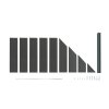 Composite Angled Fence Panel - Grey