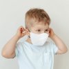 Face Masks Sublimation Blank White / 50 Pack Of Small Childrens Reusable Facemasks / 5 Layer Filter Customise Heat Dye Press Transfer Print Personalise Printing Custom Designs
