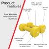 2 x 1.5KG Neoprene dumbbells