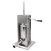 3L Sausage Stuffer Kit Filler Maker 304 Stainless Steel Heavy Duty Commercial Meat Machine Vertical Manual 2 Speeds