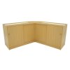 Iris LED Shop Counter Set CM60 & 2 x B1200 - Maple
