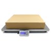 T-Mech Industrial Floor Platform Weighing Scales, 90cm x 60cm, Stainless Steel