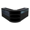 Harmonia LED Shop Counter Set B1200, C1200 & LM60 - Black