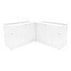 Demeter LED Shop Counter Set K1200, B1200 & LM60 - White