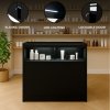 LED Retail Shop Counter B900 - Black