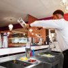 Cocktail Bar Station Compact Twin Free-Standing Stainless Steel Insulated Ice Well Sink 360 Mixer Tap Glass Refresher Drip Tray Blender Shelf Speed Rail Shelves Gastro Pots Knife Holder Boston Shaker