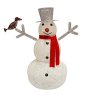 89 cm Light Up Snowman Outdoor 100 Cool White LED 6h/18h timer 12m clear cable