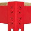 Work Bench Garage Table / Metal Storage Shelving DIY Tools Heavy Duty Workbenches Workshop Shed / 2 Shelves 90cm x 120cm x 60cm