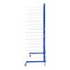 Combi Spray Drying Rack Trolley x 4 & 3 x 2 Way Connector Joining Kit Paint Shop Dry Storage 4 Heavy Duty 360 Degree Castors Mobile 15 Layers Per Rack 25kg Per Layer 375kg Capacity Adjustable Width