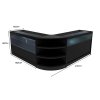 Harmonia LED Shop Counter Set B1500, C1500 & LM60 - Black