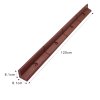 Flexible Lawn Edging Garden Border Grass Pathways Path Edge Vegetable Plot Flowerbed Raised Borders Rubber Artificial Grass Terracotta | Pack of 12 x 1.2m