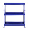 Monster Racking Tempest Metal Van Racks Shelving Tool Storage Units Blue, Steel Racking Bays & Drawers