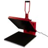 Heat Press Digital Transfer Machine Sublimation Printer 50 x 50cm Flat Clam Teflon Sheet Touchscreen Display Adjustable Pressure Ink Vinyl 250 DIY Professional T-shirt Business 10 Sublimation Sheets