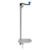 Commercial Can Opener 50cm 20 Inch Heavy Duty Stainless Steel Large Manual Tin Opener Sharp Blade Professional Kitchen Catering Restaurant Workbench Table Top Clamp Adjustable Height FREE Bench Screws
