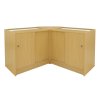 Maple Shop Counter Set Iris LED Light B900 CM60 Lockable Retail Store Display