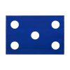 Football Goal Target Sheet 8 x 6ft All Weather Portable Training Practice Indoor Outdoor Quick Assembly 16 Bungee Straps 5 x 40.5cm Target Holes 234cm x 173cm