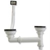 Kitchen Sink 1.5 Bowl Stainless Steel Kitchen Sinks Reversible With Free Designer Tap & Waste Kit